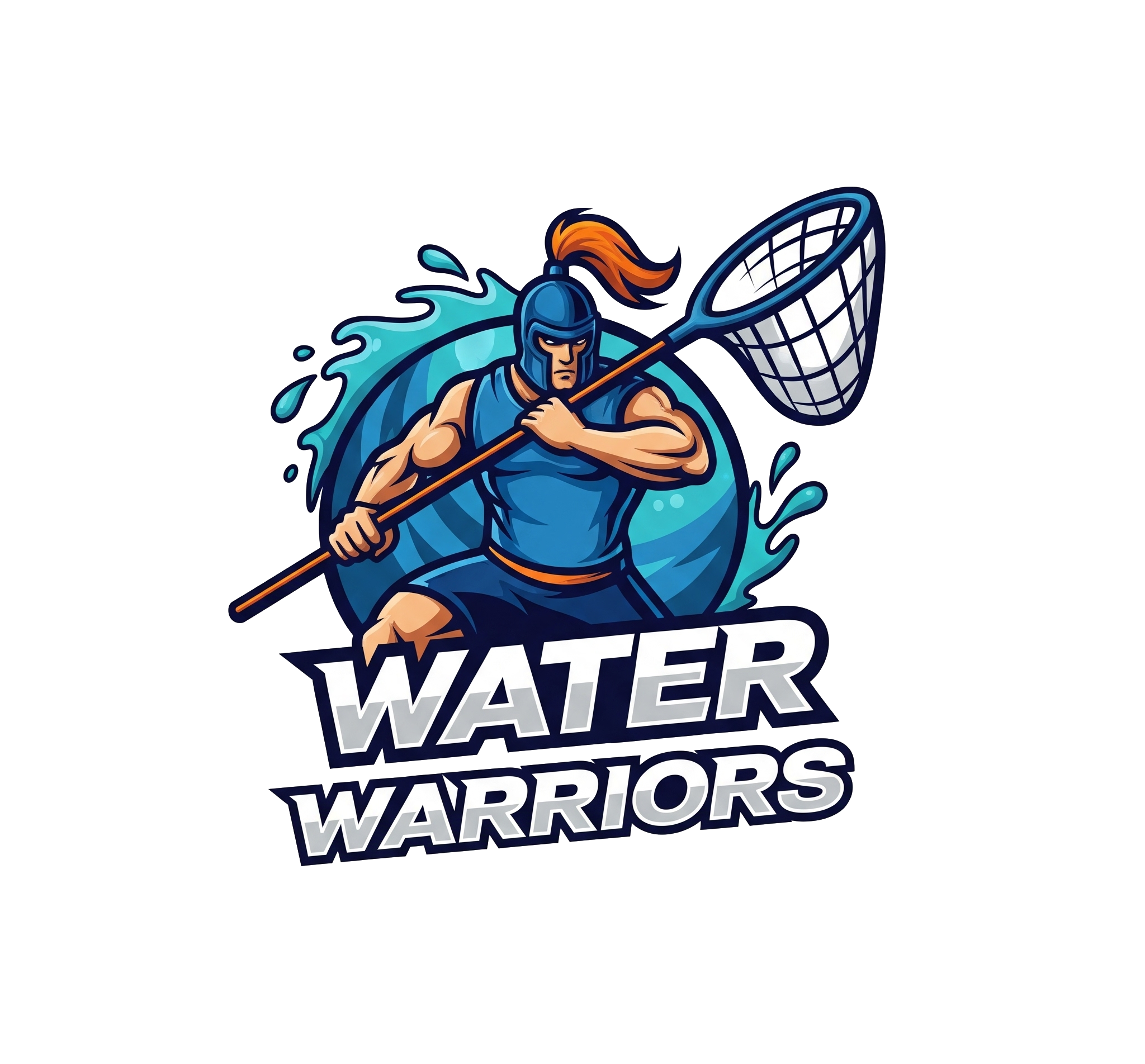 Water Warriors action wordmark